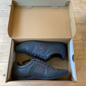 Lacoste chaymon 419 dark gray size 9.5